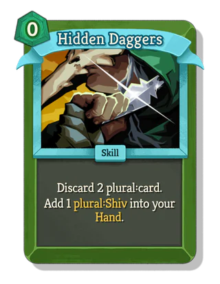 Hidden Daggers