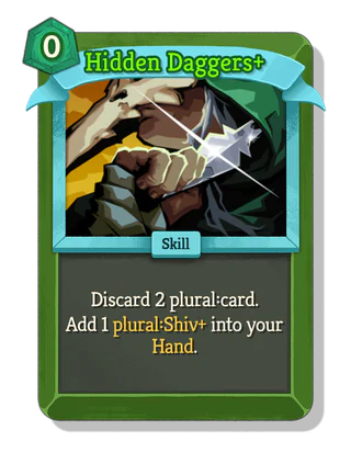 Hidden Daggers +