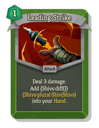 Leading Strike