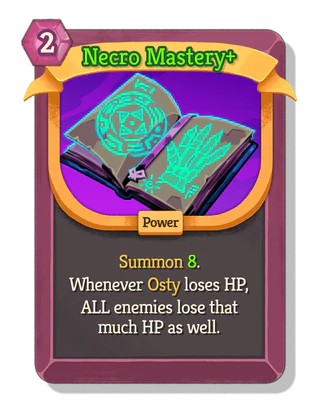 Necro Mastery +