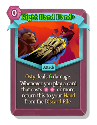 Right Hand Hand +