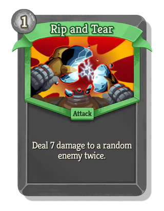 Rip and Tear