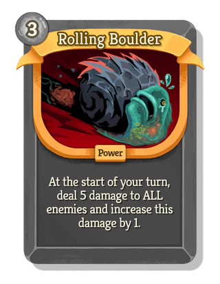 Rolling Boulder