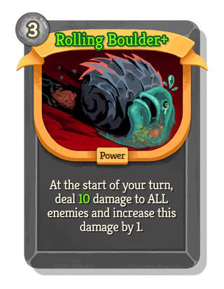 Rolling Boulder +