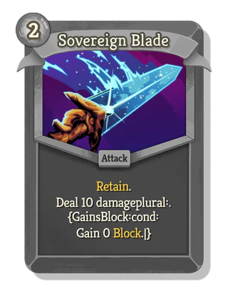 Sovereign Blade
