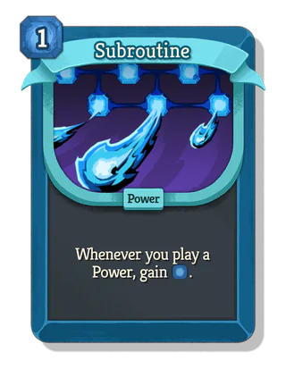 Subroutine