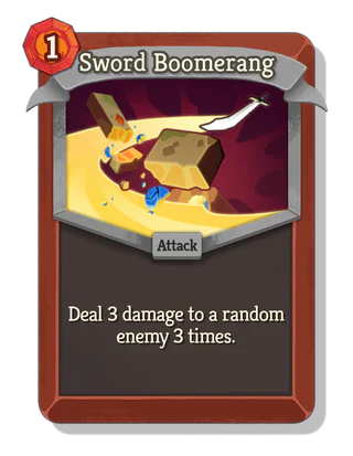 Sword Boomerang