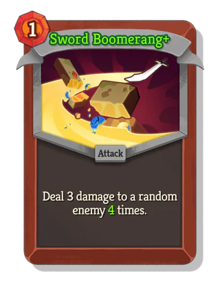 Sword Boomerang +