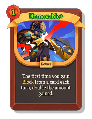 Unmovable +