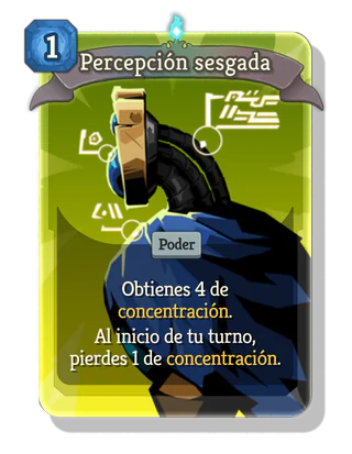 Percepción sesgada