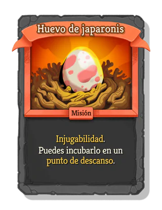 Huevo de japaronis