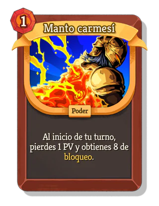 Manto carmesí