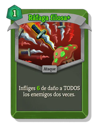 Ráfaga filosa +