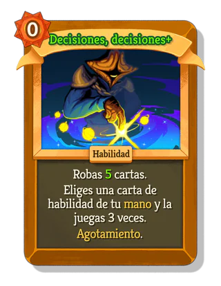 Decisiones, decisiones +