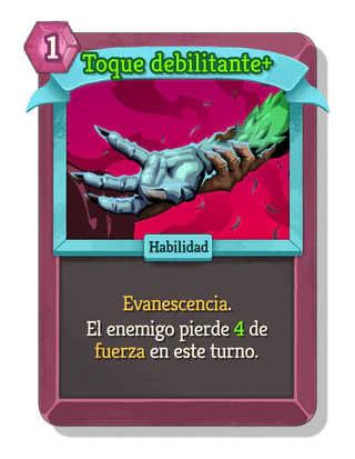 Toque debilitante +