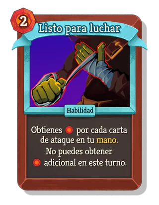 Listo para luchar
