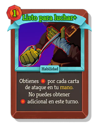 Listo para luchar +
