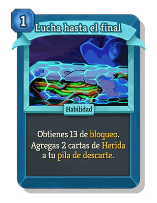 Lucha hasta el final