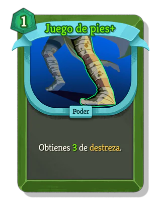Juego de pies +