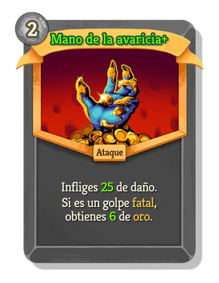 Mano de la avaricia +