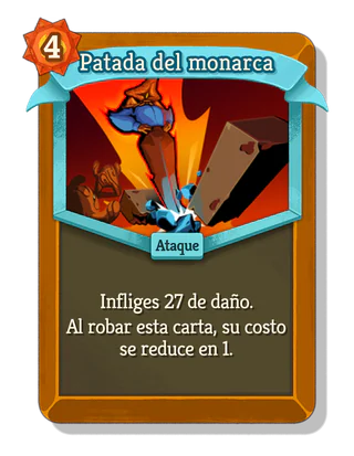 Patada del monarca