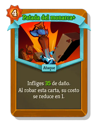 Patada del monarca +