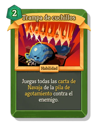 Trampa de cuchillos