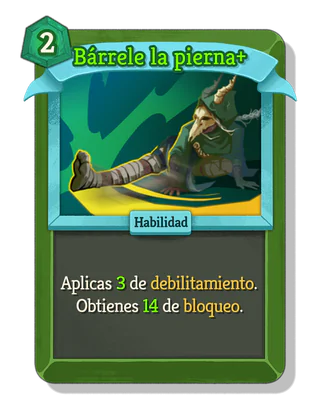 Bárrele la pierna +