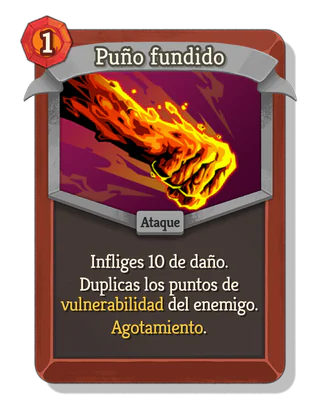 Puño fundido