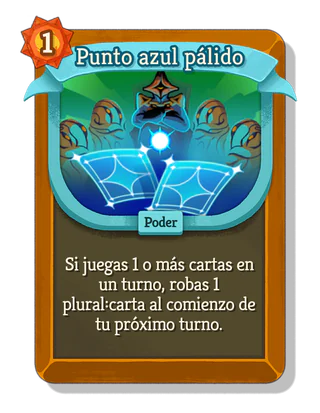 Punto azul pálido