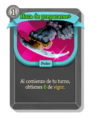 Hora de prepararse +