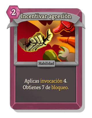 Incentivar agresión