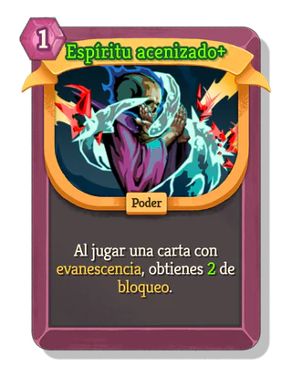 Espíritu acenizado +
