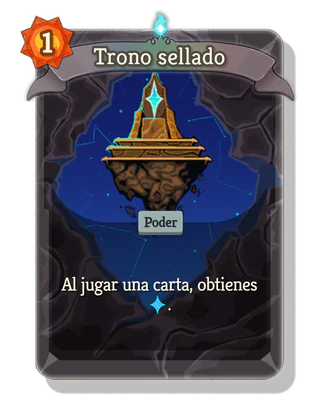 Trono sellado