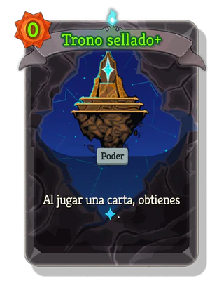 Trono sellado +