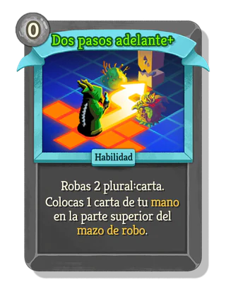 Dos pasos adelante +