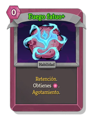 Fuego fatuo +
