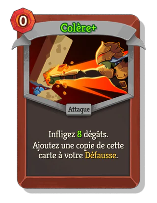 Colère +