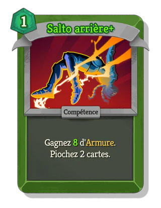 Salto arrière +