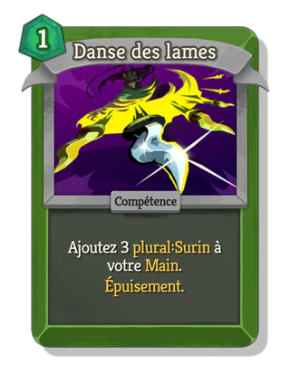 Danse des lames