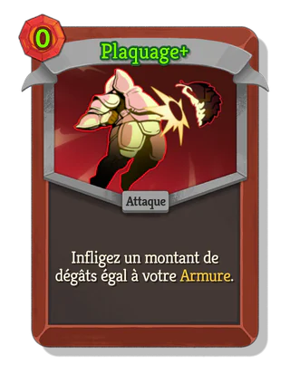 Plaquage +