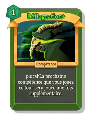 Déflagration +