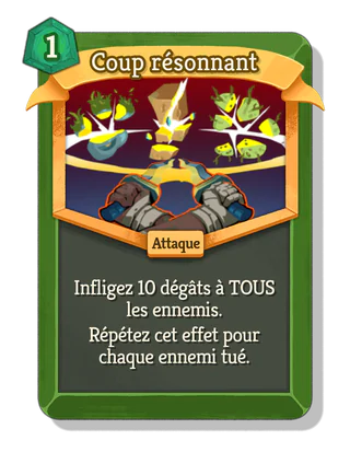 Coup résonnant
