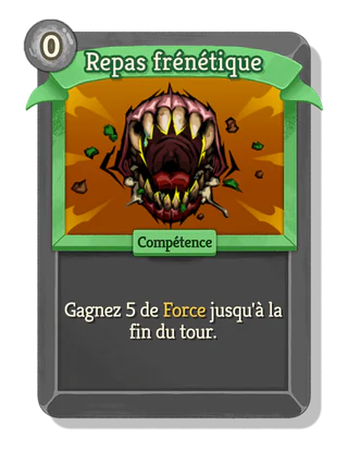 Repas frénétique