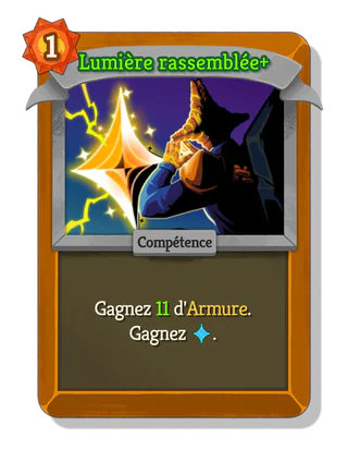 Lumière rassemblée +
