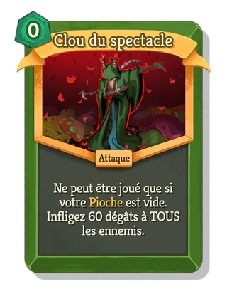 Clou du spectacle