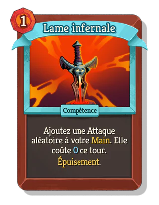 Lame infernale