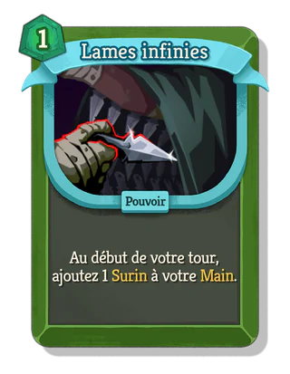 Lames infinies