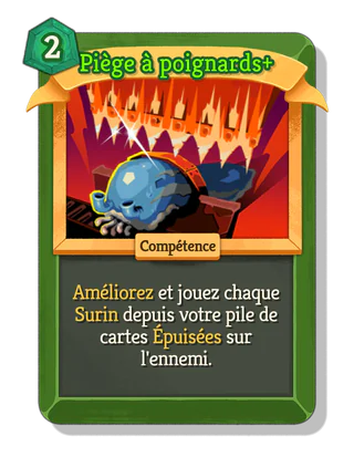 Piège à poignards +
