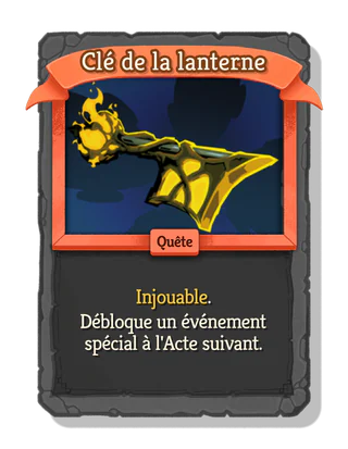 Clé de la lanterne
